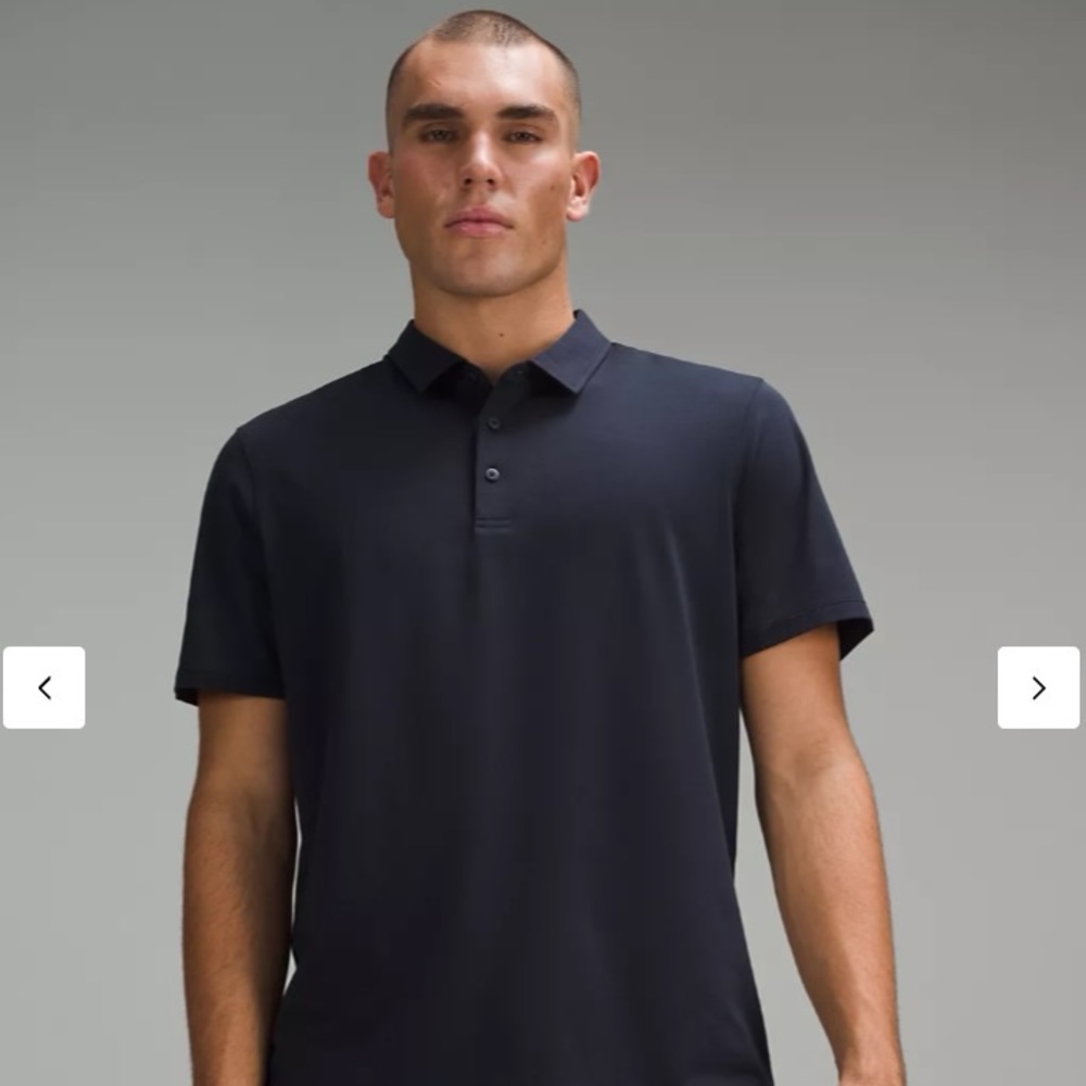 Lululemon Mens Navy Athletic Polo M